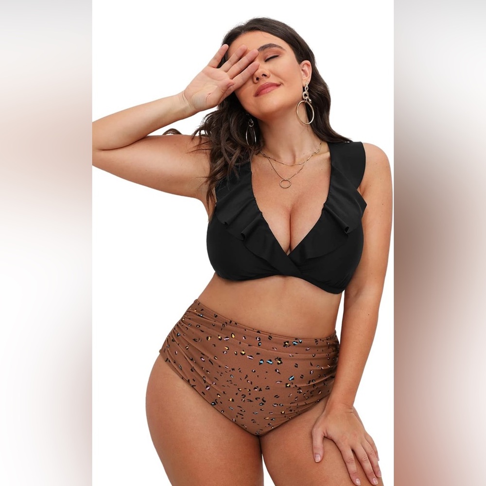 Cupshe women’s swimsuit set XL